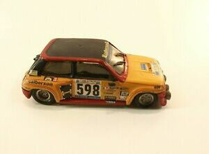 yz~j[VOm[^[{WCEC^AE}EgLbgMini racing 0040 renault 5 turbo gr5 - #598 frequelin giro italia mounted kit 1/43