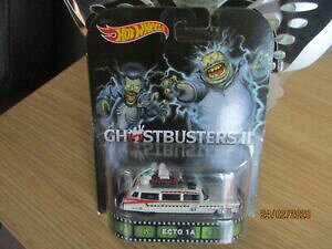 yzVɃgȂ̍̃S^CNew ListingHOTWHEELS FROM 2014 RETRO GOSTBUSTERS 11 ECTO 1A ALLOYS RUBBER TYRES