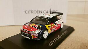 yzVgGE[EfE[uFXP[NOREV - CITROEN C4 WRC RALLY DE CATALUGNE 2009 S.LOEB - 1:43 SCALE 155426