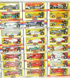 【送料無料】コレクションのロータスマクラーレンフェラーリルノーアルファベネトンCollection x28 1980`s Burago 1/24 Lotus/McLaren/Ferrari/Renault/Alfa/Benetton