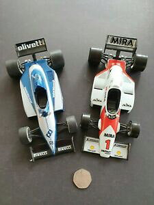 yz~uosP}N[|VFvXgtH[~XyCMIRA BRABHAM BMW PIQUET + McLAREN PORSCHE PROST 1/125 FORMULA 1 SPAIN