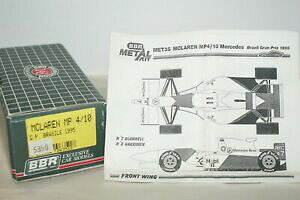 yz}N[ZfX^fLbgBBR McLaren MP4/10 Mercedes 1995 1/43 metal model kit