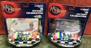 �y���������z�̃W�F�t�E�S�[�h���̏��҃T�[�N�����b�gLot Of 2-JEFF GORDON WINNERS CIRCLE 1999-HT-58