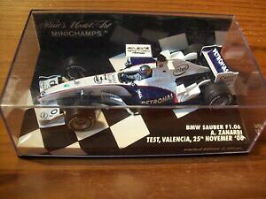 �y���������z�U�E�o�[�A���b�N�X�U�i���f�B�o�����V�A�e�X�g��1/43 BMW SAUBER F1.06 ALEX ZANARDI TEST VALENCIA 25 NOVEMBER 2006