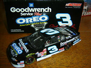 �y���������z�f�C���E�A�[���n�[�g���f�C�g�i�ΐ�A�N�V����Dale Earnhardt #3 Goodwrench / OREO 2001 DAYTONA BUSCH CLASH Action 1/24 CWC
