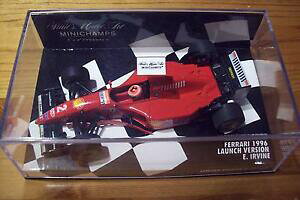 yztF[̃o[W̃GfB[EA[oC̋N1/43 FERRARI 1996 LAUNCH VERSION EDDIE IRVINE