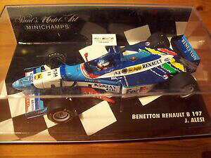 yzxlgm[WAW荞܂fJ[1/43 BENETTON 1997 RENAULT B197 JEAN ALESI FED-EX DECAL