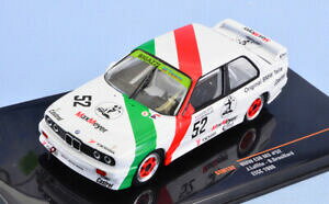 yzfJ[̃XP[F_CJXgŌ`ꂽnԍlbg[N@\~j`AModel Car Scale 1:43 Diecast Ixo BMW M3 E30 N.52 Modellcar Miniatures Coche