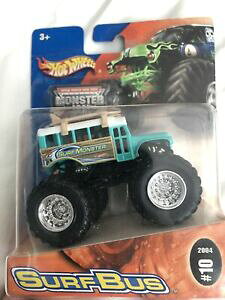 �y���������z�z�b�g�z�C�[�������X�^�[�W�����T�[�t�����X�^�[���F�󏭂�Hot Wheels Monster Jam Surf Monster #10 1:64 Rare