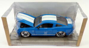 【送料無料】スケール金属モデルカーフォードムスタング青JADA 1/24 Scale Metal Model Car 96868 - 2010 Ford Mustang GT-Blue
