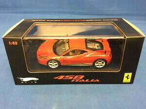 yz}eЂ̃zbgzC[tF[C^AԁFMattel Hot Wheels Ferrari 458 Italia Red 1:43 P9953