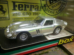 yzf{bNXtF[߂Ŕޏ̃{bNXɐVModel box ferrari 250 gto silver plated 1000 limited edition new in her box