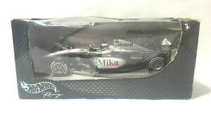 �y���������z�z�b�g�z�C�[�����[�V���O�~�J�E�n�b�L�l���}�N���[���������Z�f�X�FMattel | Hot Wheels Racing | Mika Hakkinen | F1 | McLAREN MERCEDES | 1:24 | 2000
