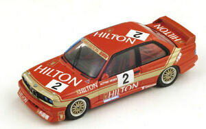 �y���������z�̏��҃}�J�I�M�A���[�X�F�X�p�[�N���f��Bmw E30 M3 N.2 Winner Macau Guia Race 1988 A.Heger 1:43 Spark SA035 Model