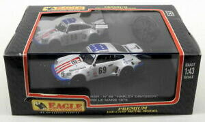 yzC[OXP[|VFJ񎞊ԁn[[_rbh\Eagle 1/43 Scale 1133 Porsche Carrera RSR 6th 24Hr LM 1975 #69 Harley Davidson