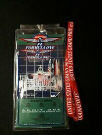 【送料無料】フォーミュラアメリカグランプリのチケットFormula 1 2000 USA gp ticket