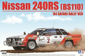 yzYs[vTt@[DԁijNissan 240rs'84 safari rally winner 1/24 (Aoshima)