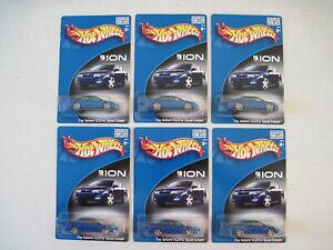yz̃zbgzC[yCINAbhN[yj[[NI[gV[v[ViiLot of 6 Hot Wheels Saturn ION Quad Coupe New York Auto Show Promo Giveaway