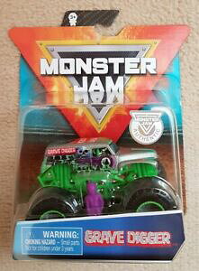 �y���������z�����X�^�[�W�����g���b�N�̕���@��҂͂����H�ȃP�[�X�ł��I�V���o�[�g�b�vMonster Jam Truck GRAVE DIGGER Very Rare !! Silver Top