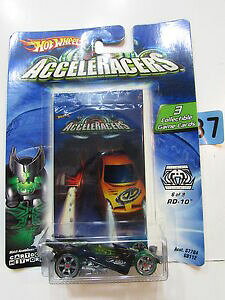 yzzbgzC[h2004 Hot Wheels Acceleracers Rd-10 #6/9 3 Coleccionable Juego de Cartas