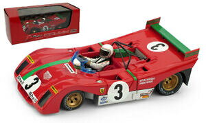 yztF[҂̃^Kt[Ii[XP[Brumm R261B-CHS Ferrari 312 PB #3 Winner Targa Florio 1972 - Munari 1/43 Scale