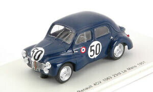 �y���������z���f���J�[�̃X�P�[���F�X�p�[�N���f�����m�[��Model Car Scale 1:43 Spark Model Renault 4CV 1063 N.50 24th Lm F. Lando