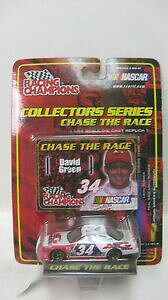 yzHȃ`FCX[XAfrbhEO[̒MTCF_CJXgŌ`ꂽVRare Nascar Chase The Race David Green Autographed Chevy 1:64 Diecast NEW dc1384