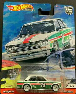 �y���������z�ԕ����h�A�̃_�b�g�T�������S���^�C���vHOTWHEELS CAR CULTURE 2020 DOOR SLAMMERS 71 DATSUN 510 ALLOYS RUBBER TYRES