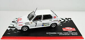 �y���������z�V�g���G���r�U�s�X�e�����e�J�������X�P�[���FCitroen Visa 1000 Pistes Rallye Monte-Carlo 1985 #7 Scale 1:43