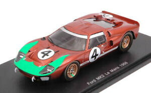�y���������z���f���J�[�̃X�P�[���F�X�p�[�N���f���t�H�[�h���^�C��Model Car Scale 1:43 Spark Model Ford MK2 N.4 Dnf Lm M.Donohue-P.hawki