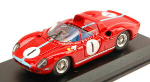 yzVɎԂ̃XP[FA[gftF[LXpp[NNew ListingModel Car Scale 1:43 Art Model Ferrari 330 P N.1 9th 500 km Spa M. Park