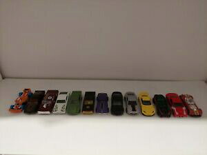 yzzr[ E͌^ԁEoCN [VOJ[ zbgzC[bgI[vhot wheels lot 13 cars several, including 2 mystery open