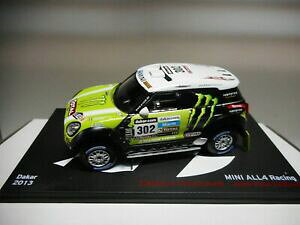 yzzr[ E͌^ԁEoCN [VOJ[ ~jI[[VO_J[[yenZfASXeB[jmini all4 racing dakar rally 2013 s peterhansel deagostini ixo 143