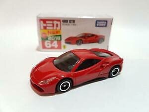 yzzr[ E͌^ԁEoCN [VOJ[ g~JtF[tomica 64 ferrari 488 gtb 2018 ~ 162 free shipping