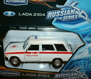 yzzr[ E͌^ԁEoCN [VOJ[ zCgfBJI[gOhVAZGlada vaz 2104 white medical red cross autogrand russian serie 136