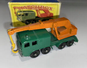 yzzr[ E͌^ԁEoCN [VOJ[ }b`{bNXXj[t@EzC[N[tbN{bNXmatchbox lesney faun 8 wheel crane 30 yellow hook no tow vnm crafted box