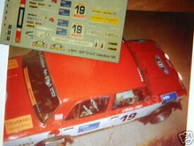 【送料無料】ホビー ・模型車・バイク レーシングカー デカルカルカバヨラリーコスタブラバdecal calca 143 seat 124 gr2 j bayo rally costa brava 1980