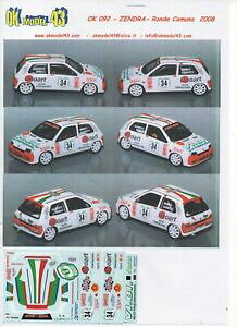 yzzr[ E͌^ԁEoCN [VOJ[ fJ[m[NIEBAY[hEhJ~jAdecals 143 renault clio williams fa7 zendra rounds camunian 2008