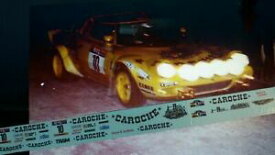【送料無料】ホビー ・模型車・バイク レーシングカー カルカデカールランチアストラトスバルカサルラリーレースcalcadecal lancia stratos 10 e balcazar rally race 1982 143