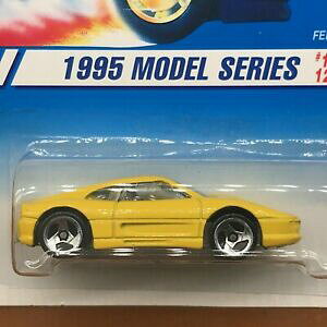 yzzr[ E͌^ԁEoCN [VOJ[ zbgzC[X|[NfV[YCG[tF[hot wheels 3 spoke rim 1995 model series 10 yellow ferrari 355 car 13338