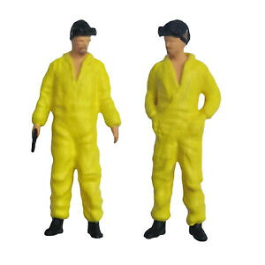 yzzr[ E͌^ԁEoCN [VOJ[ ~j`AtBMAWL^[f164 miniature men figure resin character people model train architectural decor