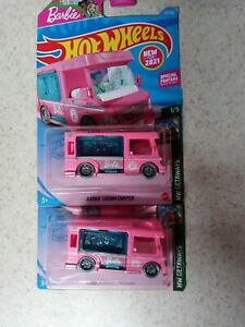 yzzr[ E͌^ԁEoCN [VOJ[ zbgzC[o[r[h[LsOJ[Qb^EFCbgvX2021 hot wheels barbie dream camper hw getaways lot of 2 plus free shipping