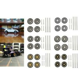 【送料無料】ホビー ・模型車・バイク レーシングカー ホイールリムゴムタイヤタイヤマッチボックスアクセサリーreplacement 164 11mm wheel rims rubber tire tyres for matchbox cars accessories