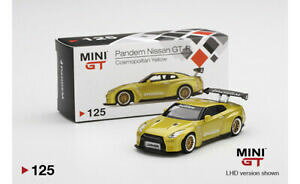 yzzr[ E͌^ԁEoCN [VOJ[ ~jpfRX|^CG[mgt00125l mini gt pandem nissan gtr r35 cosmopolitan yellow lhd 164