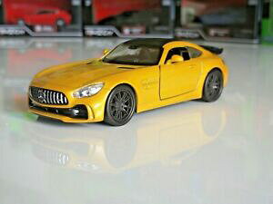 yzzr[ E͌^ԁEoCN [VOJ[ ??XP[fZfXCG[?? welly nex car scale model mercedes amg gt r yellow 134 139