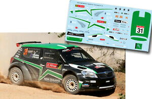 yzzr[ E͌^ԁEoCN [VOJ[ fJ[wCfphXR_t@rA[|gKc075 decal 143 hayden paddonskoda fabia s2000 evowrc rally portugal 2012