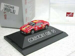 �y���������z�z�r�[ �E�͌^�ԁE�o�C�N ���[�V���O�J�[ ?�t�F���[�����b�h���[�X�R���N�^�[�Y�N���u�w���p�I���W�i���{�b�N�X?? ferrari 348tb red race collectors club 1993 herpa 166348 187 pc original box