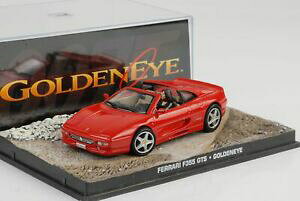 yzzr[ E͌^ԁEoCN [VOJ[ yLWF[Y{htF[zS[fACR`FGXJpelicula james bond ferrari f355 gts rojo goldeneye coche a escala 143 ixo