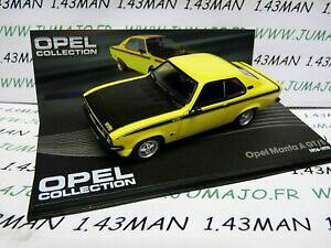 【送料無料】ホビー ・模型車・バイク レーシングカー ディセニャドールセリエオペルコレシオンオペルマンタデope40 143 ixo disenador serie opel coleccion opel manta de gt e 19741975