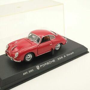 yzzr[ E͌^ԁEoCN [VOJ[ FA[g|VFN[ybhC{bNXrevell 143 art 220 porsche 356 a coupe red in pc box ez813